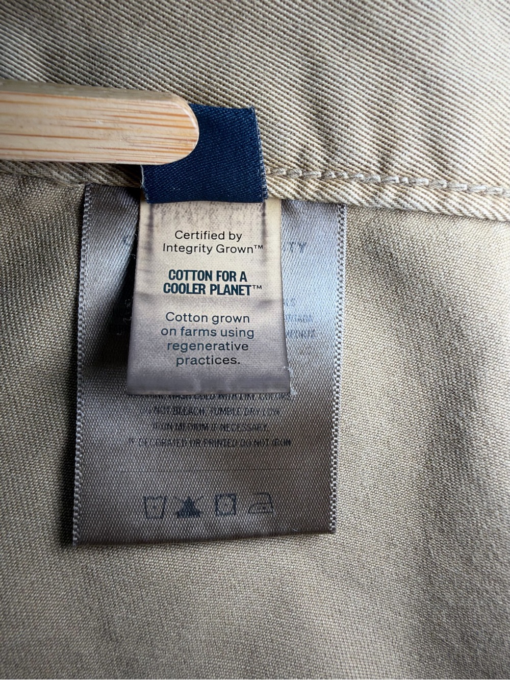 CITIZENS OF HUMANITY Wide-Leg High-Rise Pants in Khaki/Tan AYLA CARGO Size 27 - Picture 8 of 10